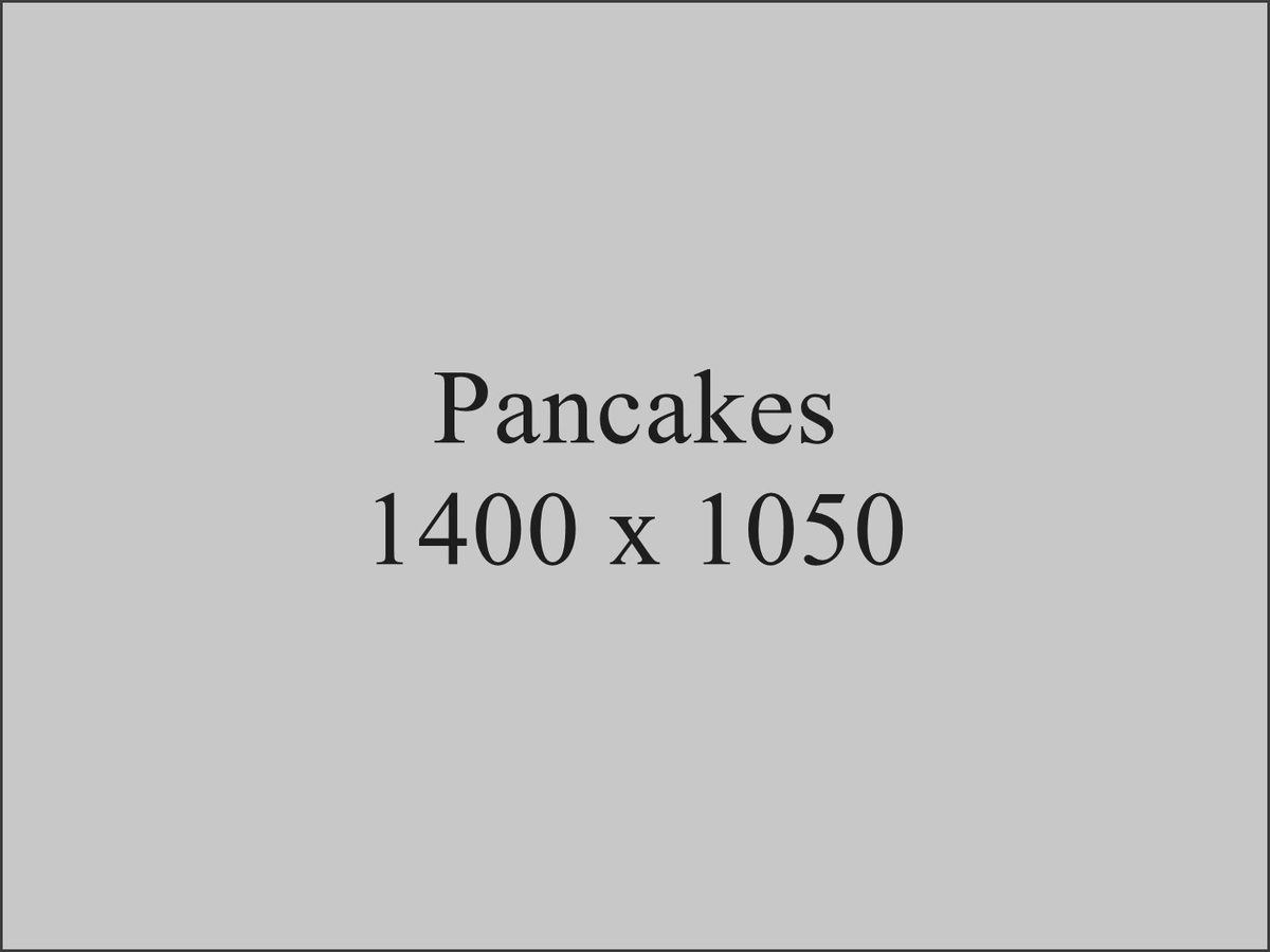 A stack of pancakes